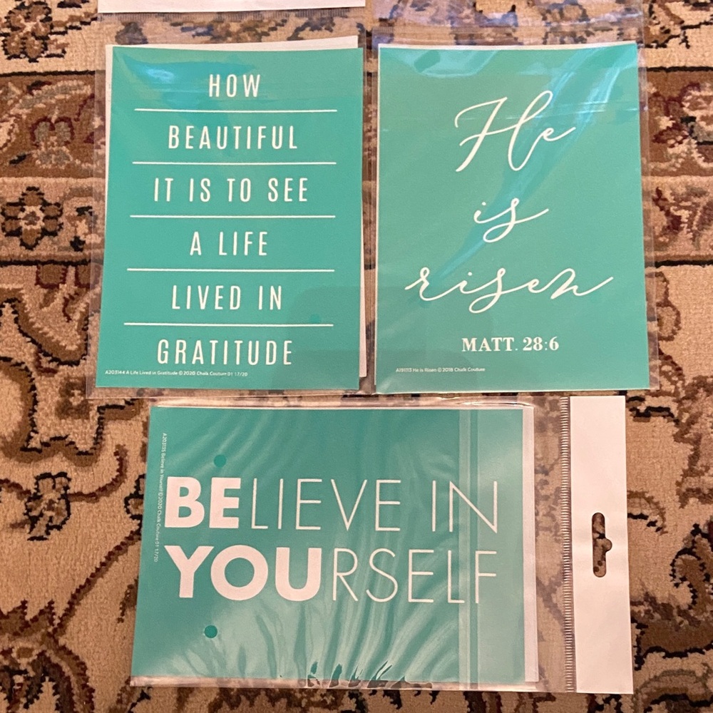 Chalk Couture Transfer Bundle (Easter religious, motivational)